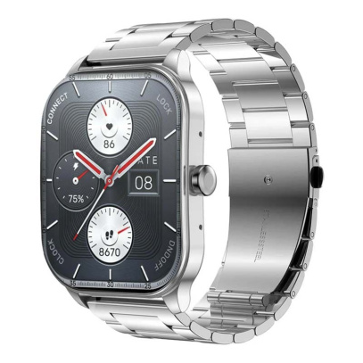 Умные часы Xiaomi Amazfit Pop 3S Metallic Silver, серебристый