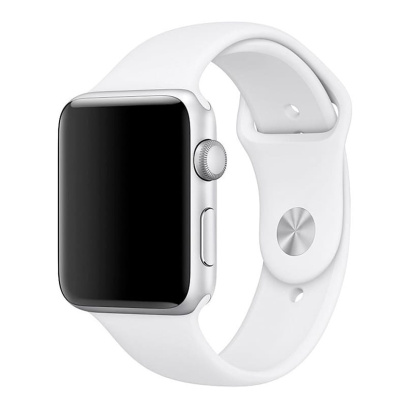 Ремешок "Silicone Band" для Apple Watch 38/40 мм Белый