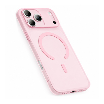 Чехол для iPhone 17 Pro с MagSafe Gurdini Slim Series Pink, розовый