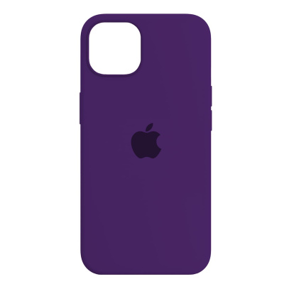 Чехол Silicone Case для Apple iPhone 13 Пурпурно-синий