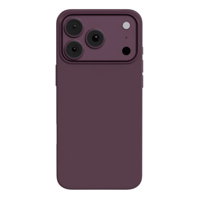 Чехол для iPhone 18 Pro AceCase Soft Shell Бургунди