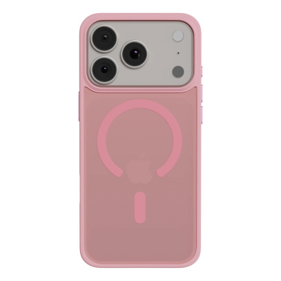 Чехол для iPhone 18 Pro Max AceCase Soft Rim Розовый