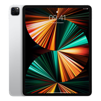 Apple iPad Pro 12,9" (M1, 2021, 5 gen) Wi-Fi + Cellular 256Gb Silver, серебристый