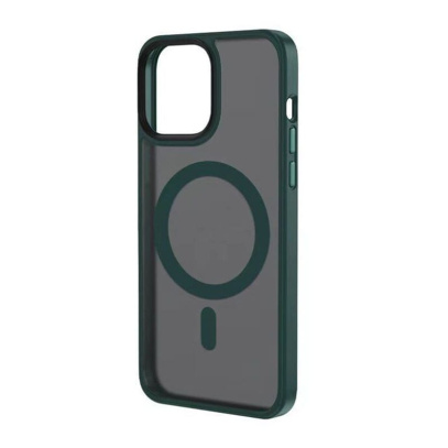 Чехол DFANS Design be different с Magsafe для Apple iPhone 13 Зеленый