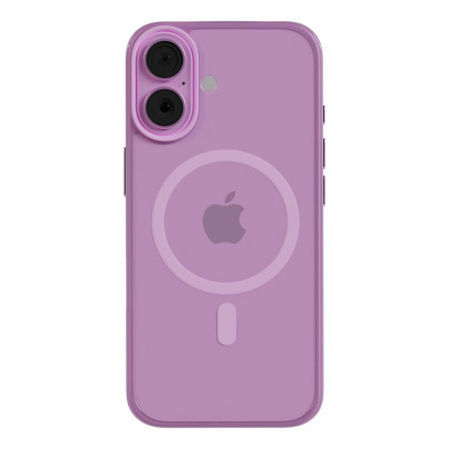 Чехол для iPhone 17 AceCase Soft Rim Pink, розовый