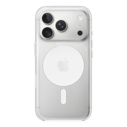 Чехол для iPhone 18 Pro с MagSafe Clear Case Белый
