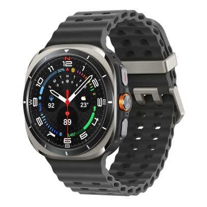 Часы Samsung Galaxy Watch Ultra 47 мм Titanium Silver, серебряный титан (2025)