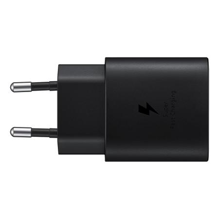 Зарядное устройство Samsung USB Type-C 25Вт PD Adapter (EP-T2510) Чёрный