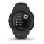 Часы Garmin INSTINCT 2S solar Graphite, черный