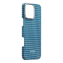 Чехол для iPhone 16 Pro Pitaka Ultra Slim Case Ocean (KI1601POCE) Синий