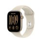 Apple Watch Series 12, 42 мм корпус из алюминия цвета «Light Gold», ремешок Sport Band размера M/L цвета «Sand»