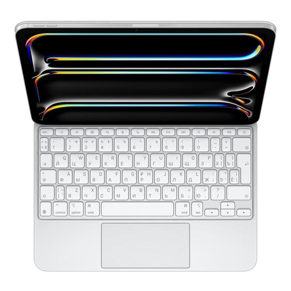 Клавиатура Apple Magic Keyboard для iPad Pro 11" M4 2024 (MWR03) White, белый
