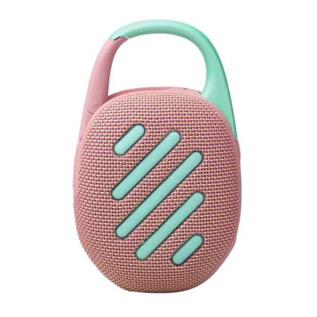 Портативная колонка JBL Clip 5 Pink, розовый