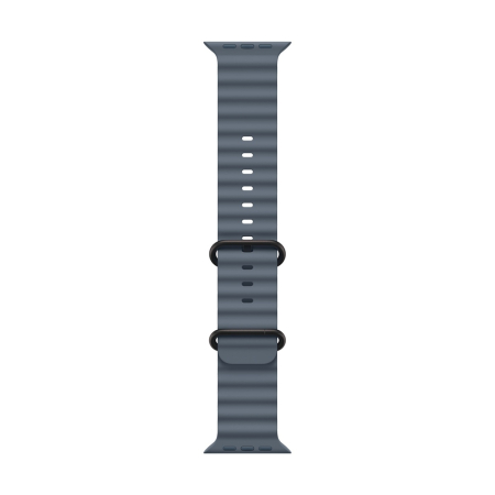 Apple Watch Ultra 3 (2025), 49 мм корпус из титана цвета «Black», ремешок Ocean Band цвета «Anchor Blue» Apple Watch Ultra 3 (2025), 49 мм корпус из титана цвета «Black», ремешок Ocean Band цвета «Anchor Blue»