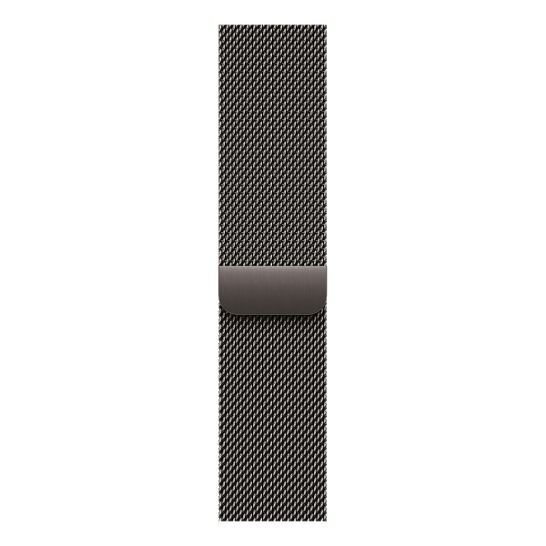 Apple Watch Series 10, 46 мм корпус из титана цвета «Slate», ремешок Milanese Loop цвета «Slate» Apple Watch Series 10, 46 мм корпус из титана цвета «Slate», ремешок Milanese Loop цвета «Slate»