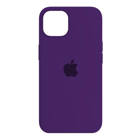 Чехол Silicone Case для Apple iPhone 13 Пурпурно-синий