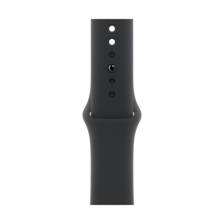 Apple Watch Series 11, 46 мм корпус из алюминия цвета «Space Gray», ремешок Sport Band размера M/L цвета «Black» Apple Watch Series 11, 46 мм корпус из алюминия цвета «Space Gray», ремешок Sport Band размера M/L цвета «Black»