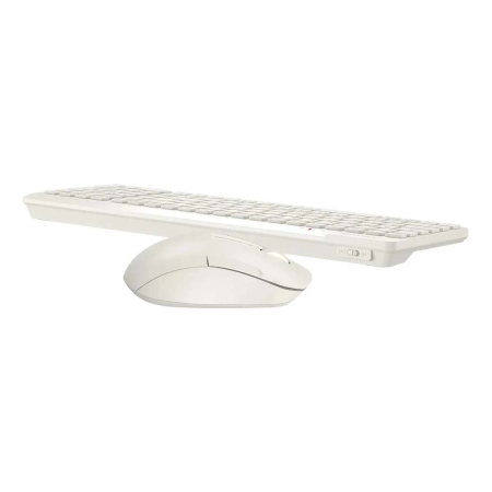 Клавиатуры и мышь беспроводные A4Tech Fstyler FG2300 Air Porcelain, бежевый