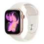 Apple Watch Series 11, 46 мм корпус из алюминия цвета «Rose Gold», ремешок Sport Band размера S/M цвета «Light Blush» Apple Watch Series 11, 46 мм корпус из алюминия цвета «Rose Gold», ремешок Sport Band размера S/M цвета «Light Blush»