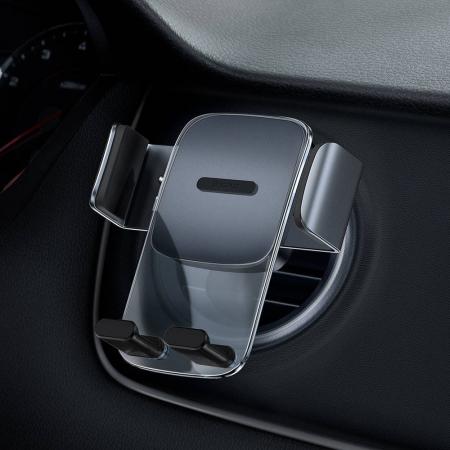 Автомобильный держатель Baseus Easy Control Clamp Car Mount Holder (SUYK000201) Черный