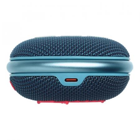 Портативная колонка JBL Clip 4 Blue/Pink, темно-синий