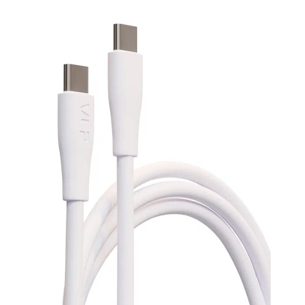 Дата-кабель VLP LITE Color Line USB-C, 60W, 1 м Белый