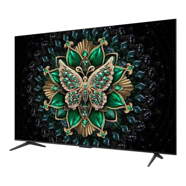 Телевизор TCL 55" 4K UHD, 144 Гц, QD-Mini LED (55C6K) Чёрный