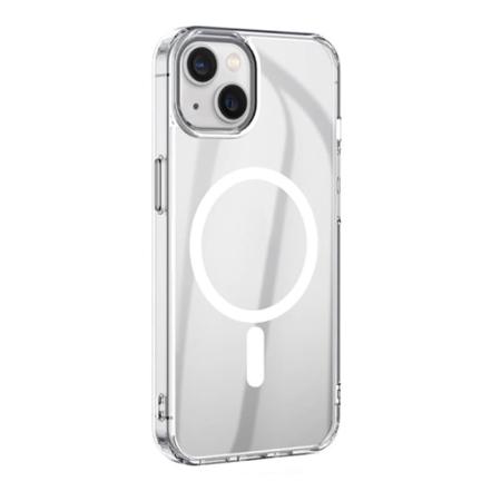 Чехол hoco. Magnetic Smartphone CASE для Apple iPhone 15 Plus Прозрачный