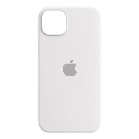 Чехол Silicone Case для Apple iPhone 14 Plus Белый