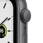Apple Watch SE (2020), 44 мм корпус из алюминия цвета «серый космос» спортивный ремешок цвета «Midnight»