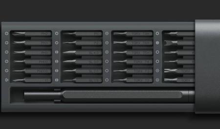 Отвертка с насадками Xiaomi Mijia Precision Screwdriver Set MJJXLD002QW (DZN4020CN) Черный