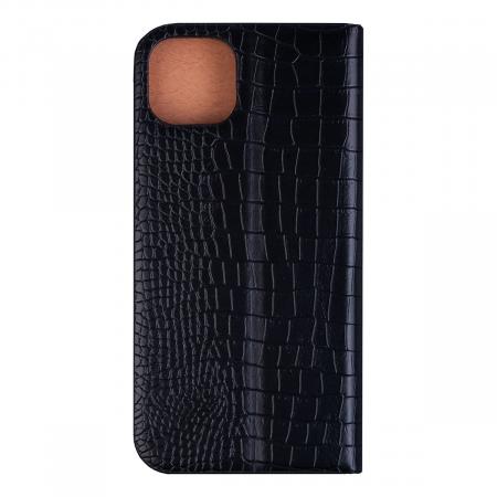 Чехол-книжка Ronsin для iPhone 14 Pro premium case c визитницей Черный