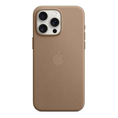 Чехол FineWoven Case для Apple iPhone 15 Pro Max с MagSafe Taupe, бежевый
