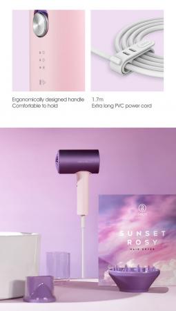 Фен для волос Xiaomi Soocas H5 Фиолетовый