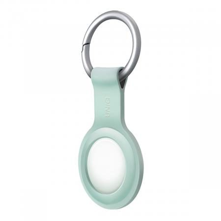 Чехол для Apple AirTag UNIQ Lino Liquid silicone (AIRTAG-LINOGRN) Зеленый