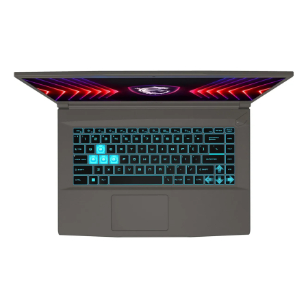 Ноутбук 15.6" MSI Thin 15 B13VE-3200XRU (9S7-16R831-3200) Intel Core i7-13620H, 16Gb DDR4, SSD 512Gb, NVIDIA GeForce RTX 4050 6Gb, IPS, FullHD, Без ОС Серый