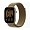 Apple Watch Series 12, 46 мм корпус из алюминия цвета «Light Gold», ремешок Sport Loop цвета «Olive»