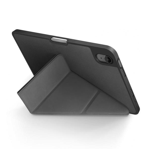 Чехол для iPad Mini 6 (2021) UNIQ Transforma Anti-microbial (PDM6(2021)-TRSFGRY) Черный