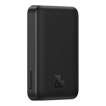 Внешний аккумулятор Baseus 10000mAh Magnetic Mini Wireless Fast Charge Power Bank 20W Чёрный