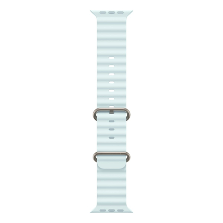 Apple Watch Ultra 2 (2024), 49 мм корпус из титана цвета «Natural», ремешок Ocean Band цвета «Ice Blue» Apple Watch Ultra 2 (2024), 49 мм корпус из титана цвета «Natural», ремешок Ocean Band цвета «Ice Blue»