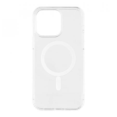 Чехол hoco. Magnetic Smartphone CASE для Apple iPhone 14 Pro Max Прозрачный