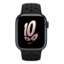 Apple Watch Nike Series 8, 41 мм корпус из алюминия цвета «Midnight», ремешок Nike Sport Band размера M/L цвета «Black/Black»