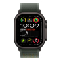 Apple Watch Ultra 2 (2024), 49 мм корпус из титана цвета «Black», ремешок Trail Loop размера M/L цвета «Green» Apple Watch Ultra 2 (2024), 49 мм корпус из титана цвета «Black», ремешок Trail Loop размера M/L цвета «Green»
