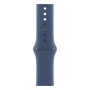 Apple Watch Series 10, 46 мм корпус из алюминия цвета «Silver», ремешок Sport Band размера S/M цвета «Denim» Apple Watch Series 10, 46 мм корпус из алюминия цвета «Silver», ремешок Sport Band размера S/M цвета «Denim»