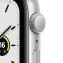 Apple Watch SE (2020), 44 мм корпус из алюминия серебристого цвета, спортивный ремешок цвета «синий омут»