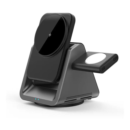 Беспроводное зарядное устройство WiWU (Wi-W018) Black, черный