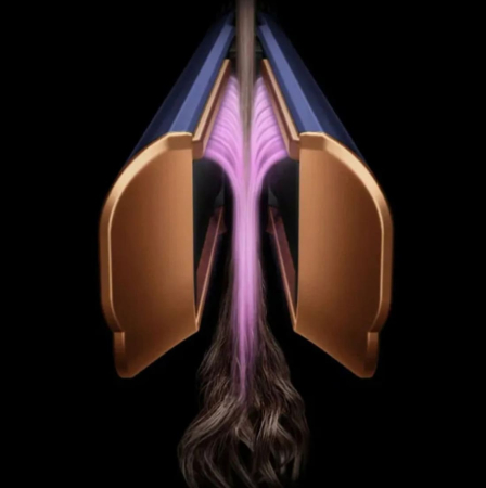 Выпрямитель для волос Dyson AirStrait HT01 (Global) Blue/Copper, синий/медь