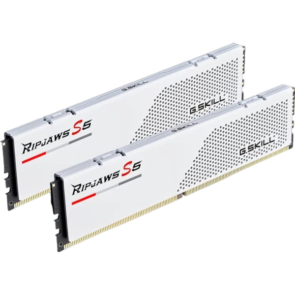 Оперативная память G.SKILL Ripjaws S5 (F5 5200J4040A48GX2 RS5W) DDR5 96GB 5200MHz CL40 UDIMM 2x48GB RGB White