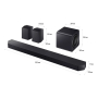 Саундбар Samsung HW-Q990F (11.1, 756 Вт) Чёрный