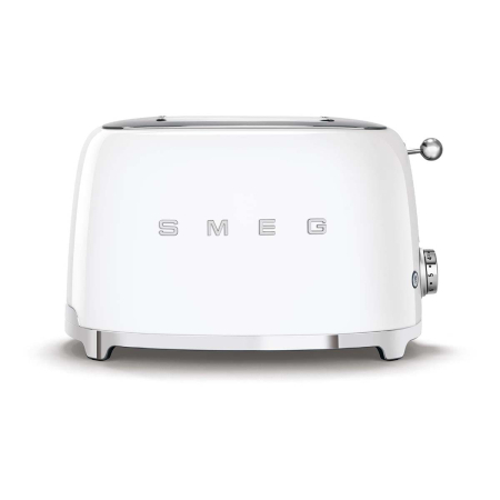 Тостер на 2 ломтика SMEG 50s style (TSF01WHEU) Белый